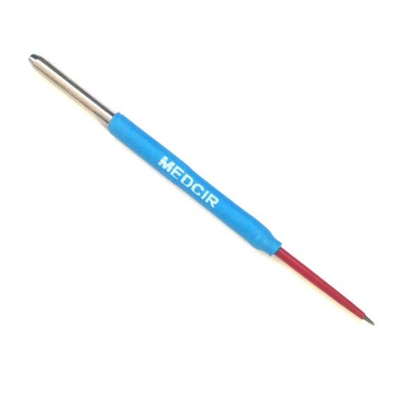 Eletrodo Agulha Isolada Reta - Haste ø 2,38X65mm - Ponta 0,7mmX10mm - TIPO COLORADO - AIR07-65