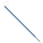 Eletrodo Loop Redondo TUNGSTÊNIO - Haste Ø 2,38mm X 120 mm - Ponta 0,2mm x Ø 10mm - LR0210-120