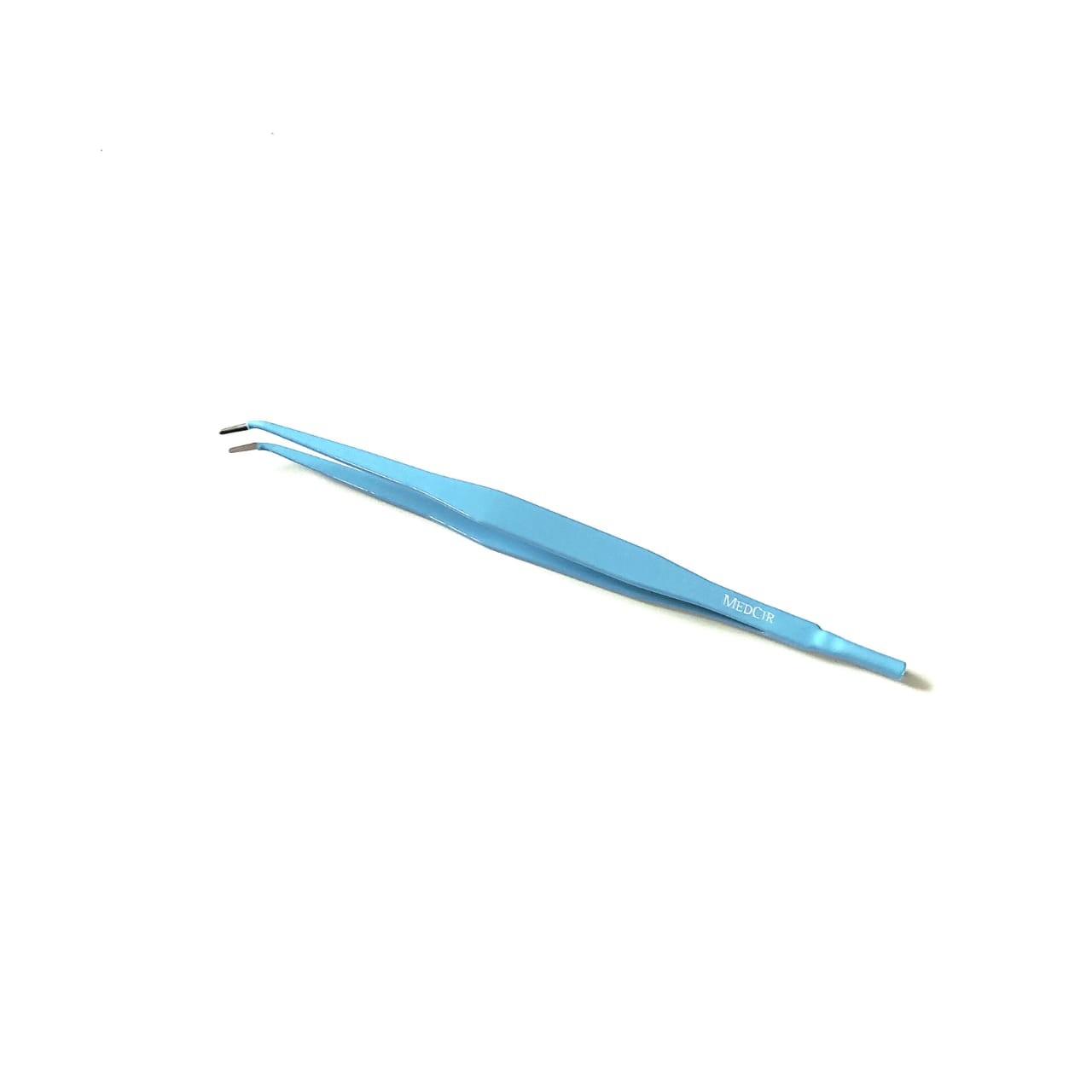 Pinça Monopolar Reta - Ponta Curva - 20cm - Ponta 2mm - PMR20-20C